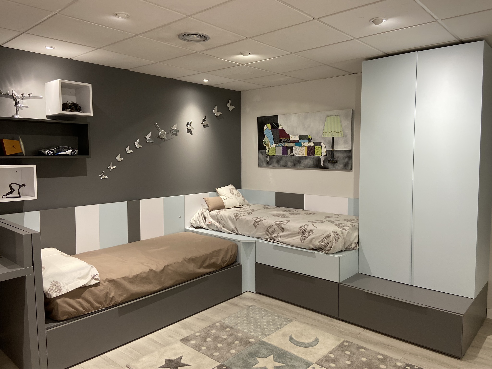 Reforma y decoración de interior en vivienda residencial